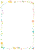 花と葉っぱのフレーム【透過PNG】