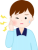 歯が痛む子供(png・CSeps）