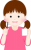 歯磨きする女の子(png・CSeps）