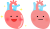 心臓キャラクター(png・CSeps）