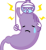 ストレスを受けてる胃キャラクター(png・CSeps）