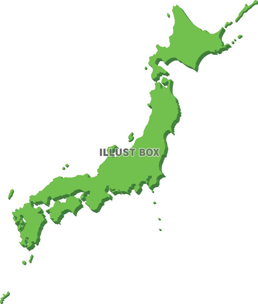 日本地図(png・CSeps）