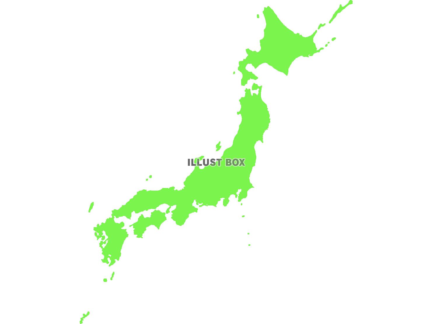 日本地図(png・CSeps）