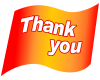 【透過png】Thank you旗2