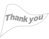 【透過png】Thank you旗5