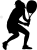 テニスシルエット(png・CSeps）