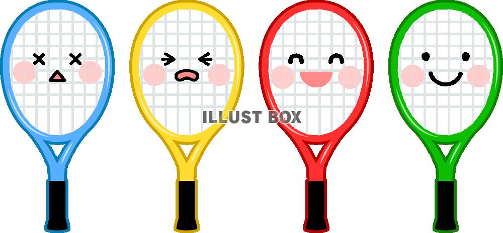 テニスラケット顔つき(png・CSeps）