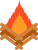 キャンプファイヤー(png・CSeps）