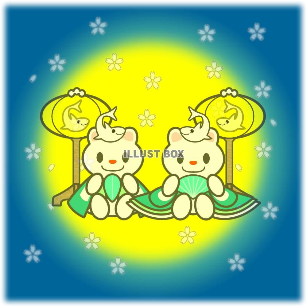 満月とおひなさま21