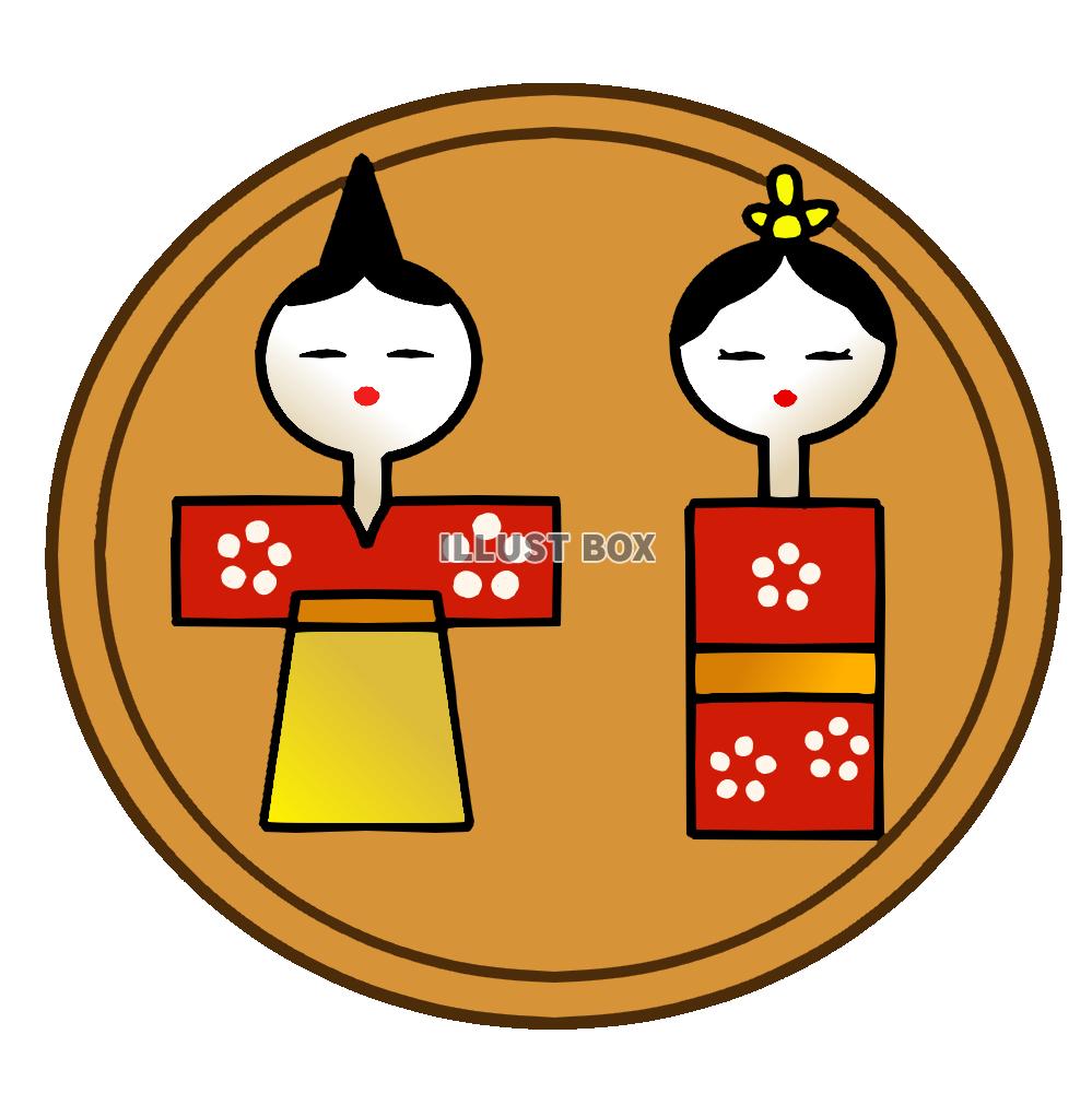 流し雛 透過png