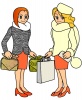 女性のお友達イラスト2