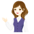 女性事務員1