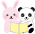 動物本の読み聞かせ(png・CSeps）
