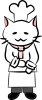 にゃんこシェフ【PNG】