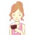 ワインを飲む女性