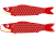 こいのぼり　赤【透過png】