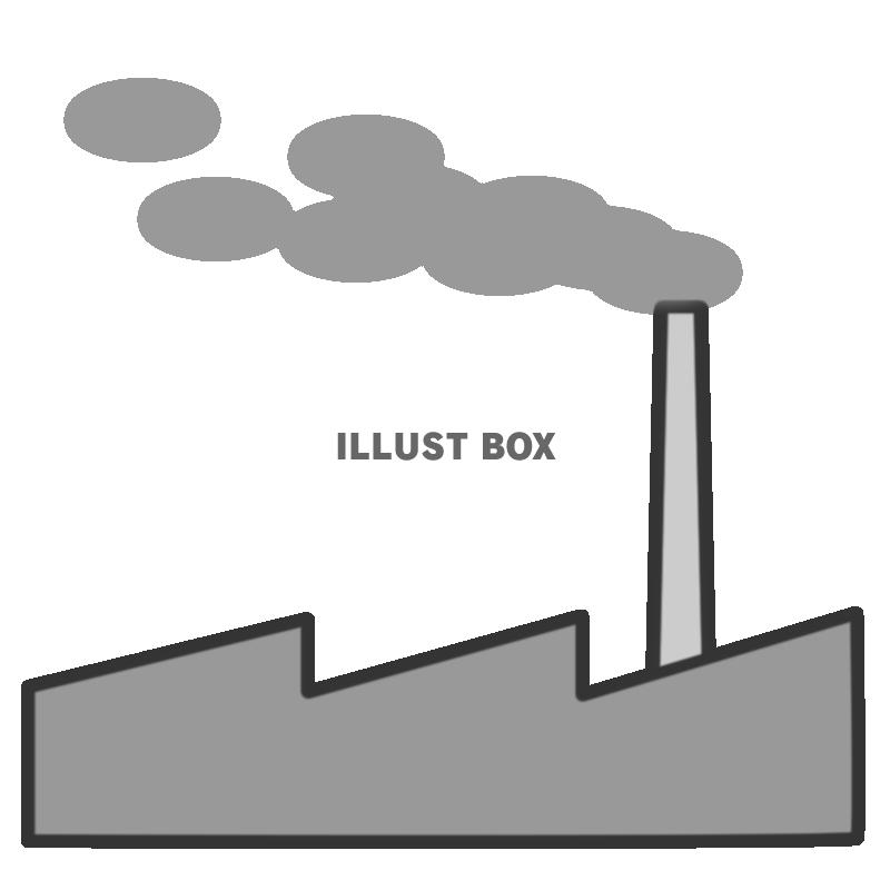 【png素材】工場とえんとつ5