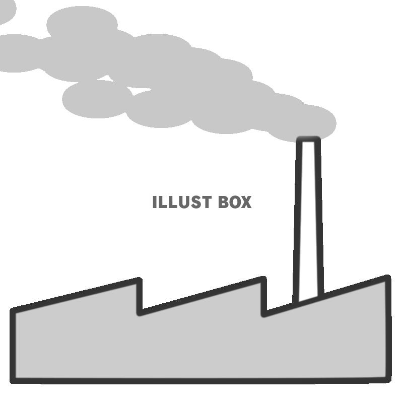 【png素材】工場とえんとつ6