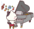 ピアノって素敵＜ぶち猫　にゃんこ＞