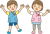 園児のイラスト