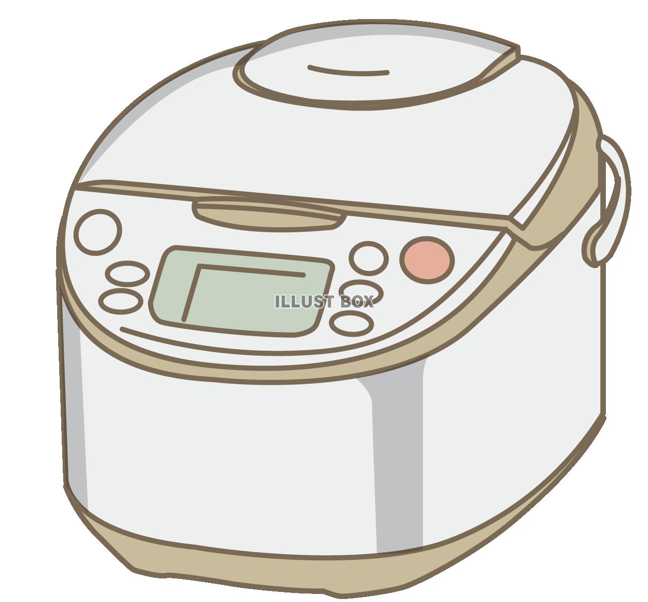 無料イラスト 炊飯器