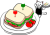 にゃんこカフェ。サンドイッチ【PNG】