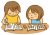 お友達（夏休みの宿題塾勉強自習学習相談協力）