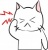 にゃんこさんの頭痛【JPEG】