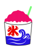 かき氷　透過png