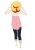 麦わら帽子の女性（後ろ姿）