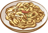 スパゲティ　ペペロンチーノ