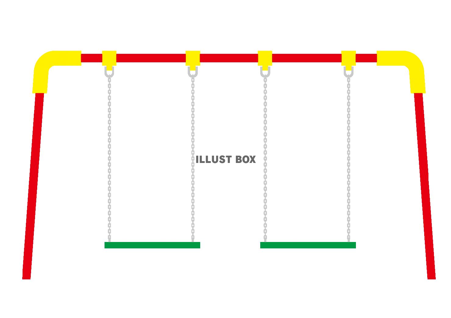 無料イラスト ブランコ