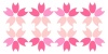 桜のはなびらイラスト2jpeg画像