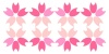 桜のはなびらイラスト2jpeg画像