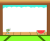 夏の和室フレーム　透過png