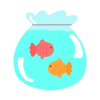 金魚イラスト　透過png