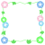 アサガオフレーム　透過png