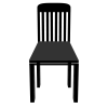 ピアノ用椅子1・背景透過処理png画像