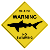 サメ注意