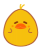 ヒヨコ卵型　透過png