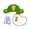 松と酉　透過png