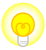 閃き電球　05【透過PNG】