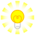 閃き電球　11【透過PNG】