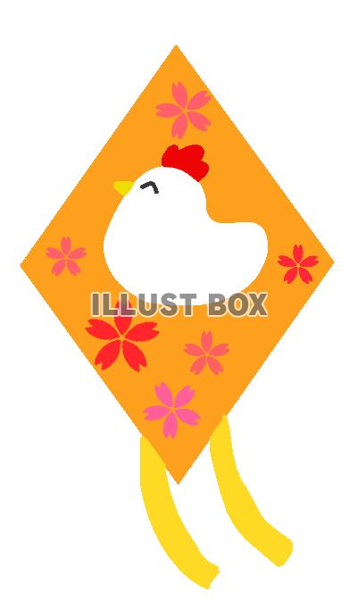 鳥の凧　透過png