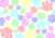 肉球　背景　05【透過PNG】