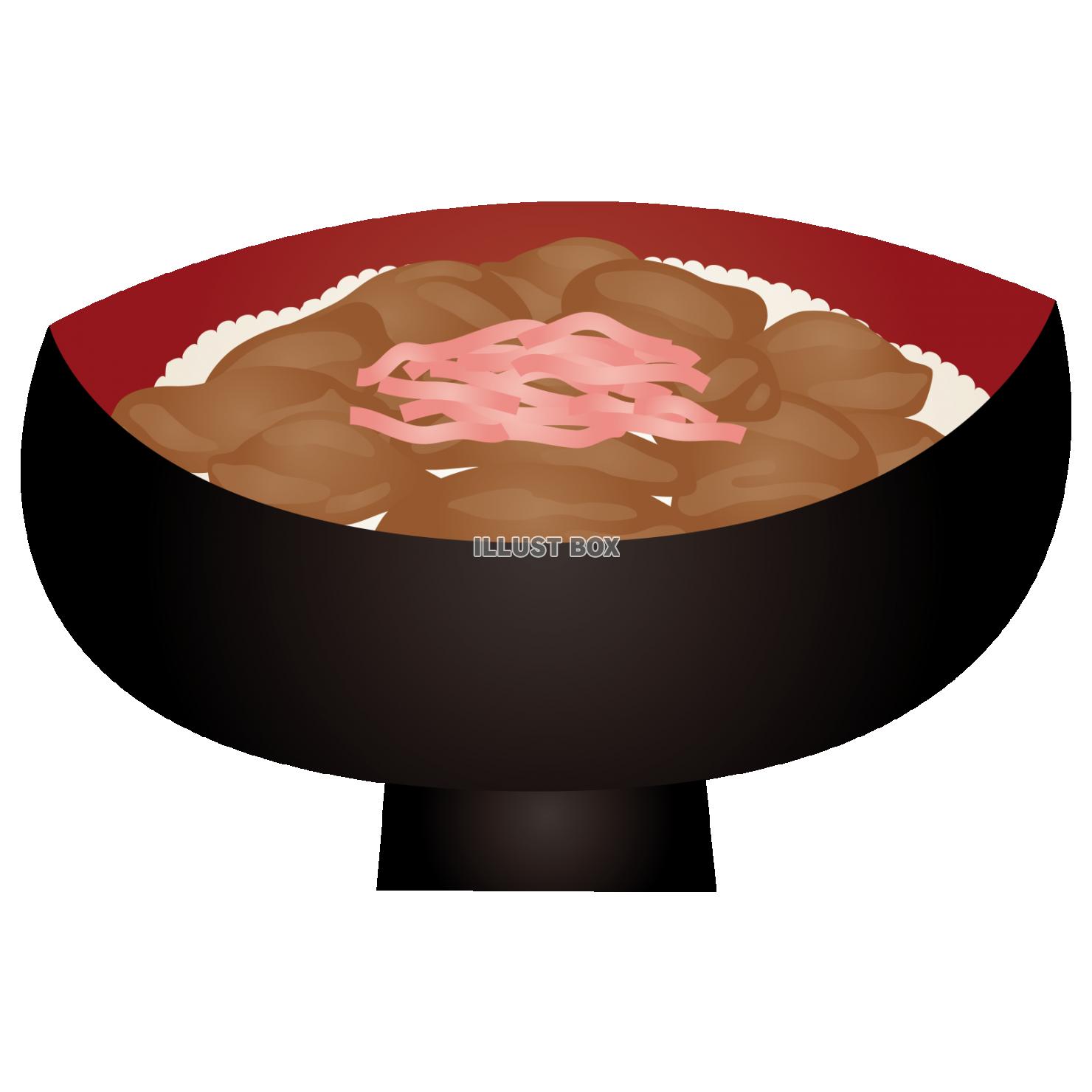 丼 イラスト無料