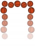 バスケットボール表彰状縦型イラスト3