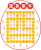 2017酉年の卵の年賀状１