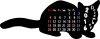 猫カレンダー2016年12月