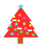 クリスマスツリー③　透過ｐng